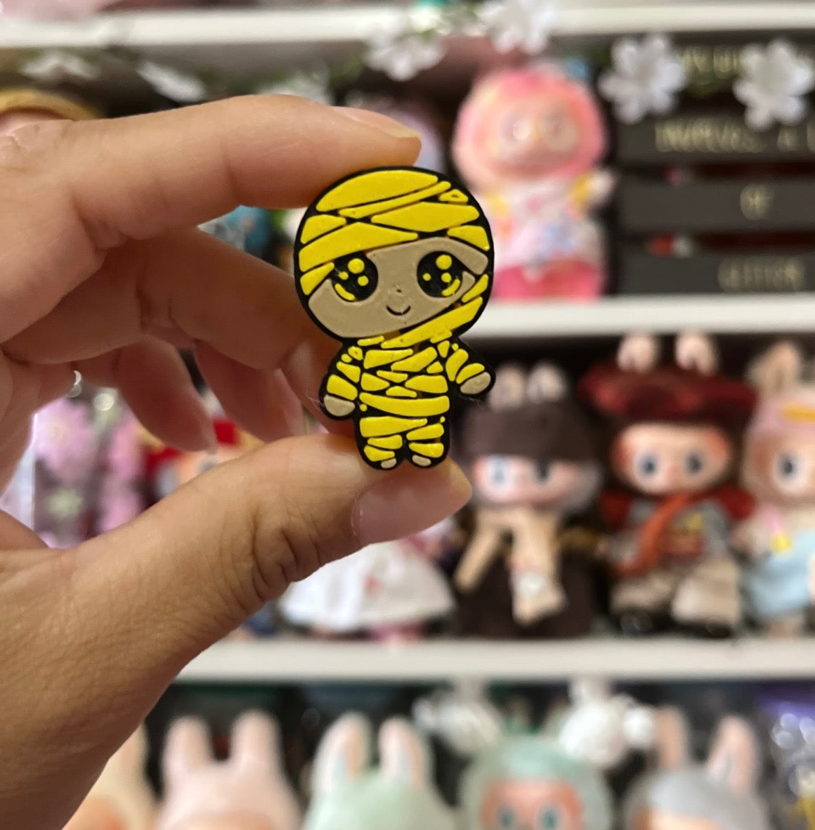 MUMMY 3D STRAW TOPPERS
