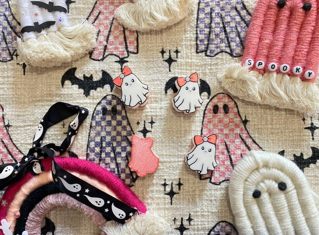 COQUETTE GHOST 3D STRAW TOPPERS