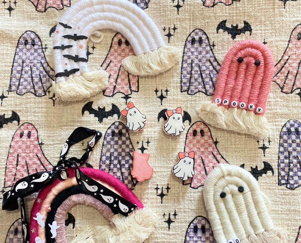 COQUETTE GHOST 3D STRAW TOPPERS