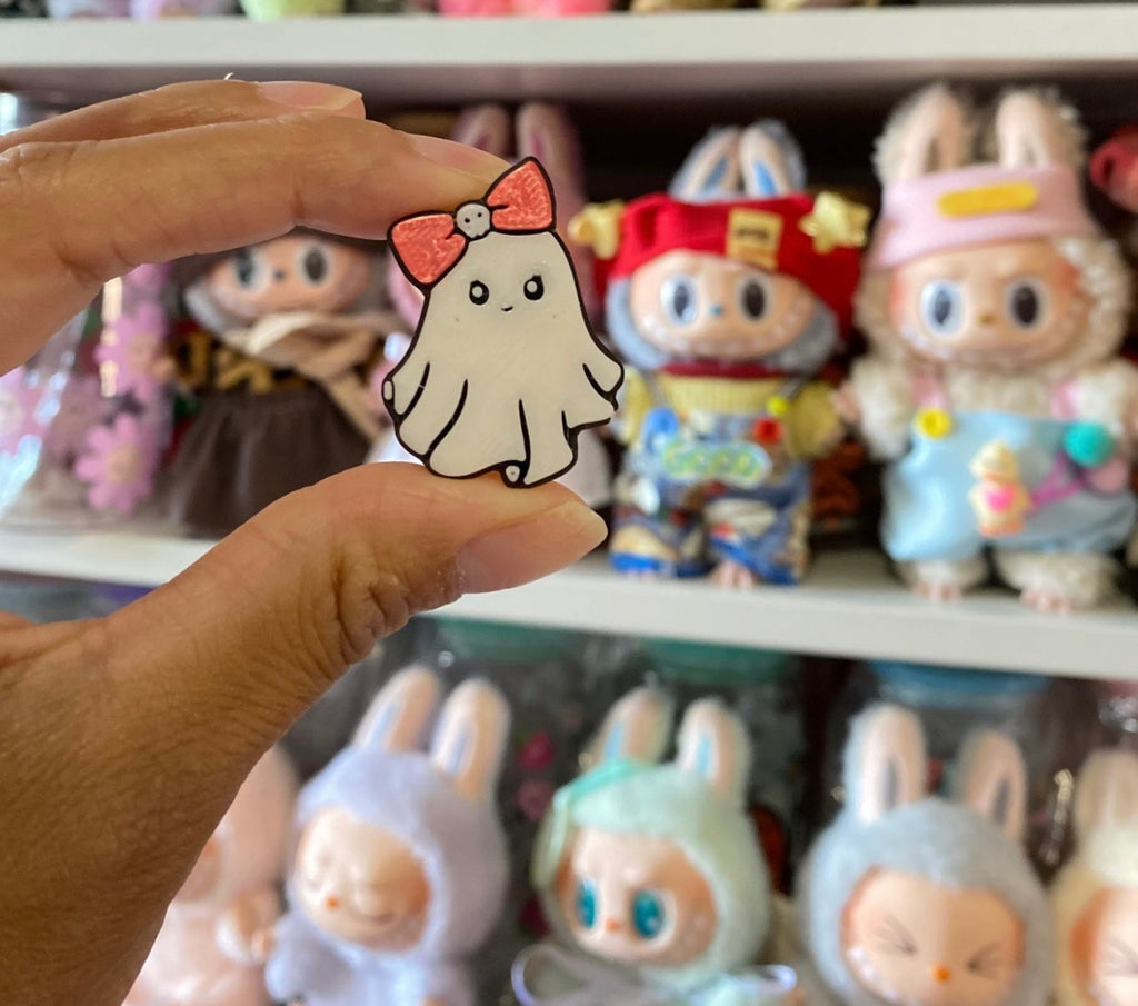 COQUETTE GHOST 3D STRAW TOPPERS