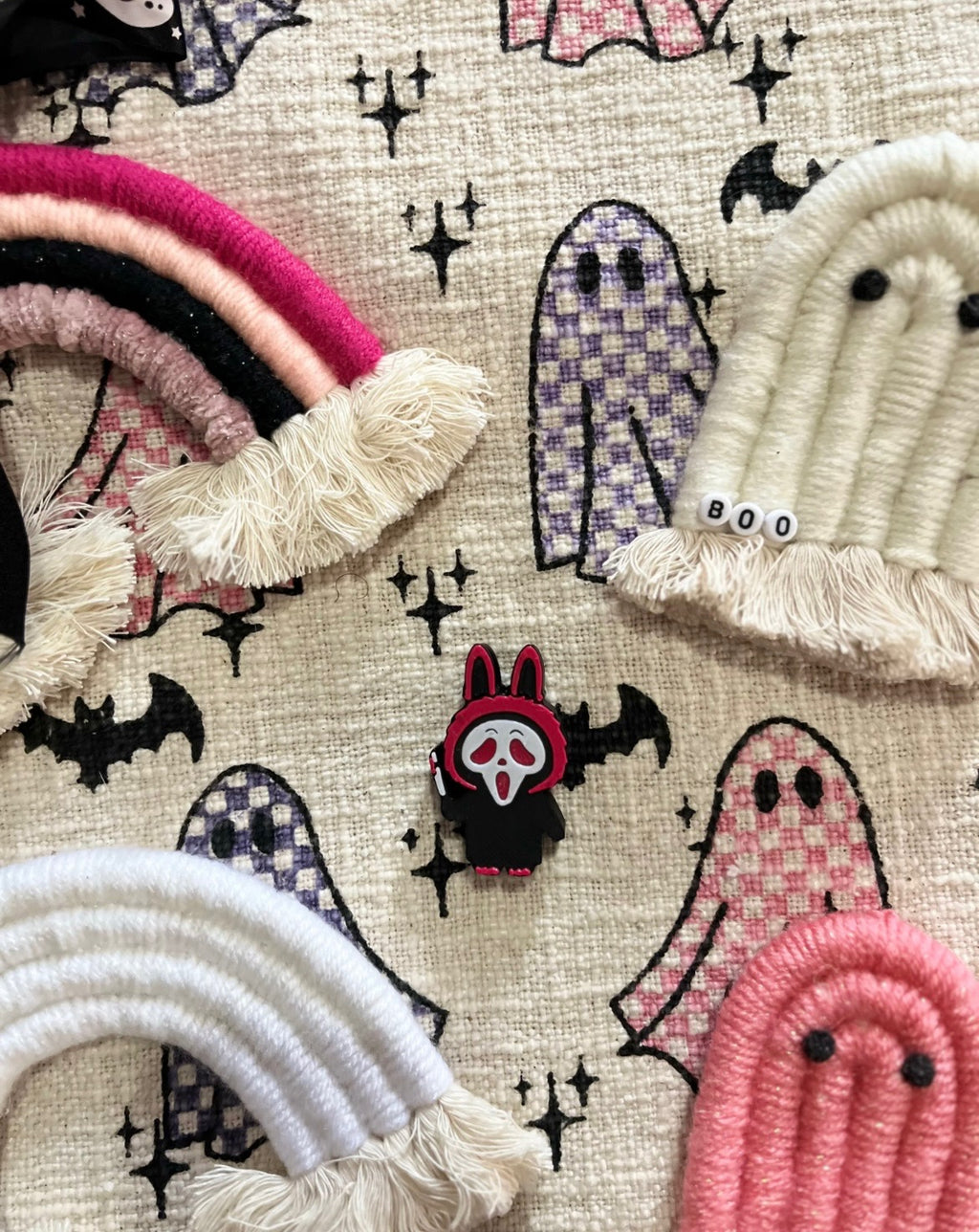 MONSTER GHOST 3D STRAW TOPPER