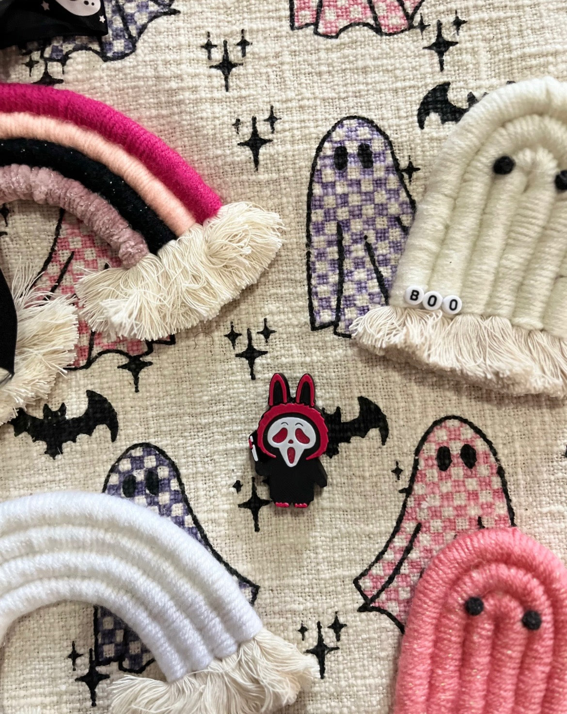 MONSTER GHOST 3D STRAW TOPPER
