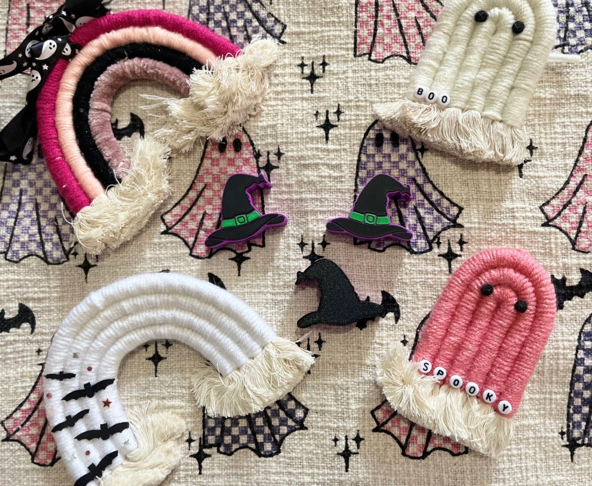 WITCH HAT 3D STRAW TOPPER