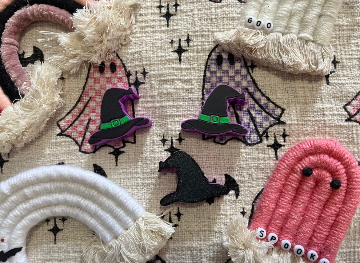 WITCH HAT 3D STRAW TOPPER