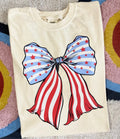 PATRIOTIC BOW T-SHIRT