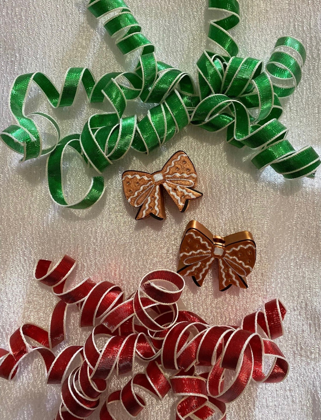 GINGERBREAD COQUETTE 3D STRAW TOPPERS