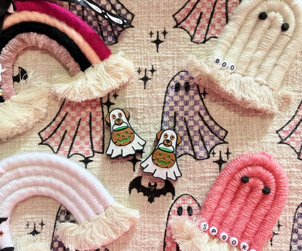 GHOST DOG 3D STRAW TOPPERS