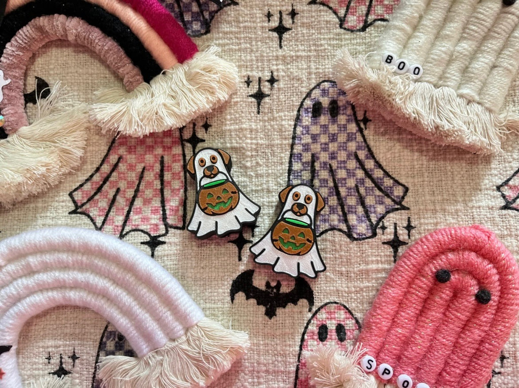 GHOST DOG 3D STRAW TOPPERS