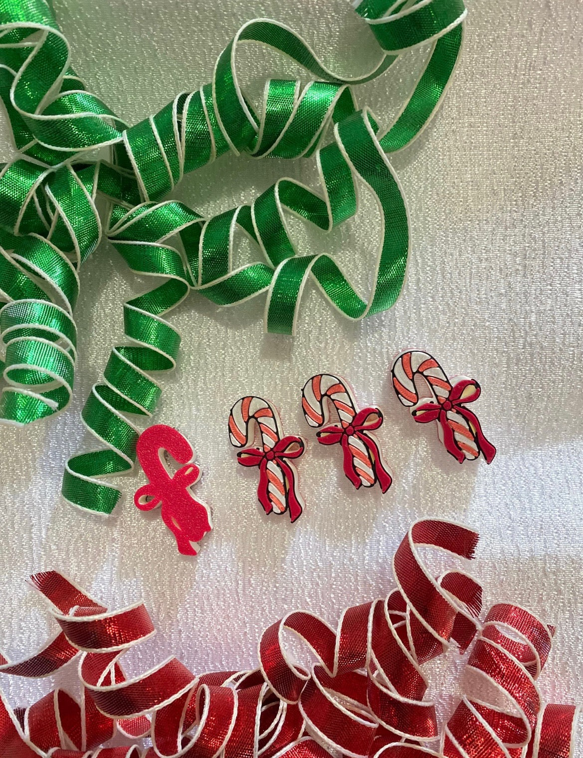 CANDY CANE 3D STRAW TOPPERS | WHOLESALE