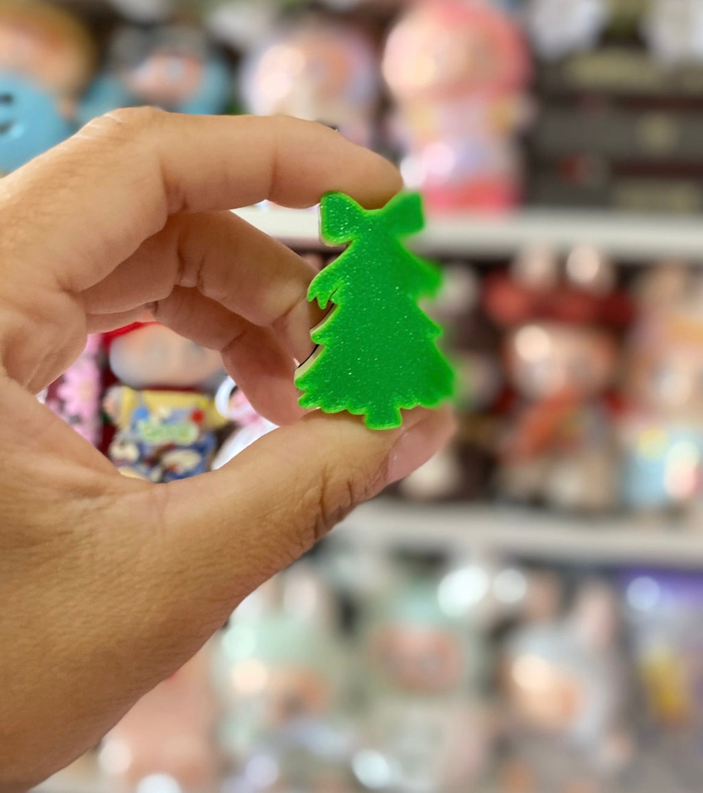GREEN TREE 3D STRAW TOPPERS | WHOLESALE