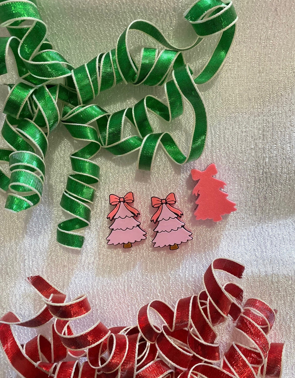PINK TREE 3D STRAW TOPPERS | WHOLESALE