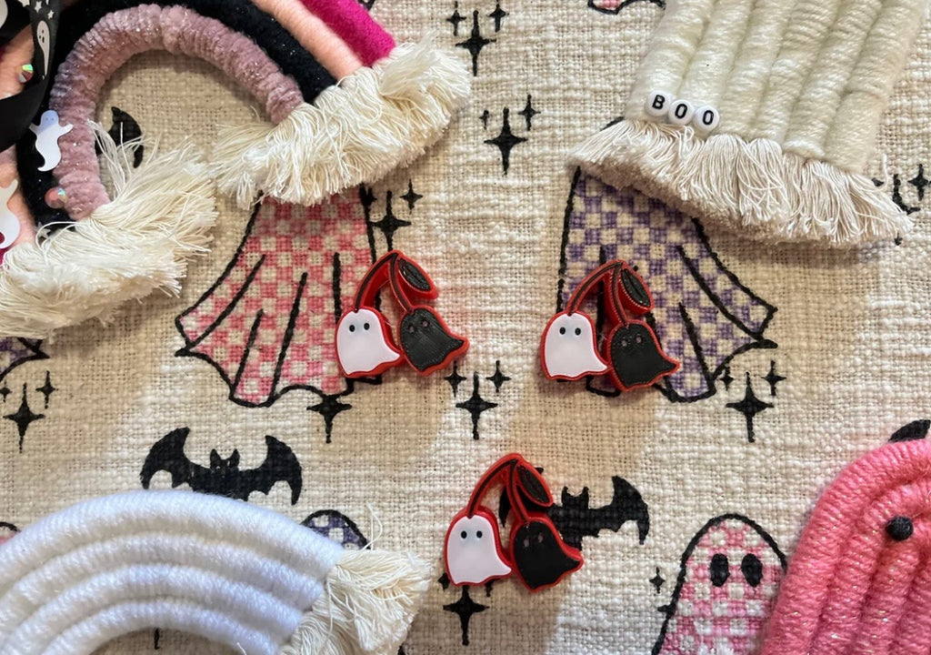 CHERRY GHOST 3D STRAW TOPPERS | WHOLESALE