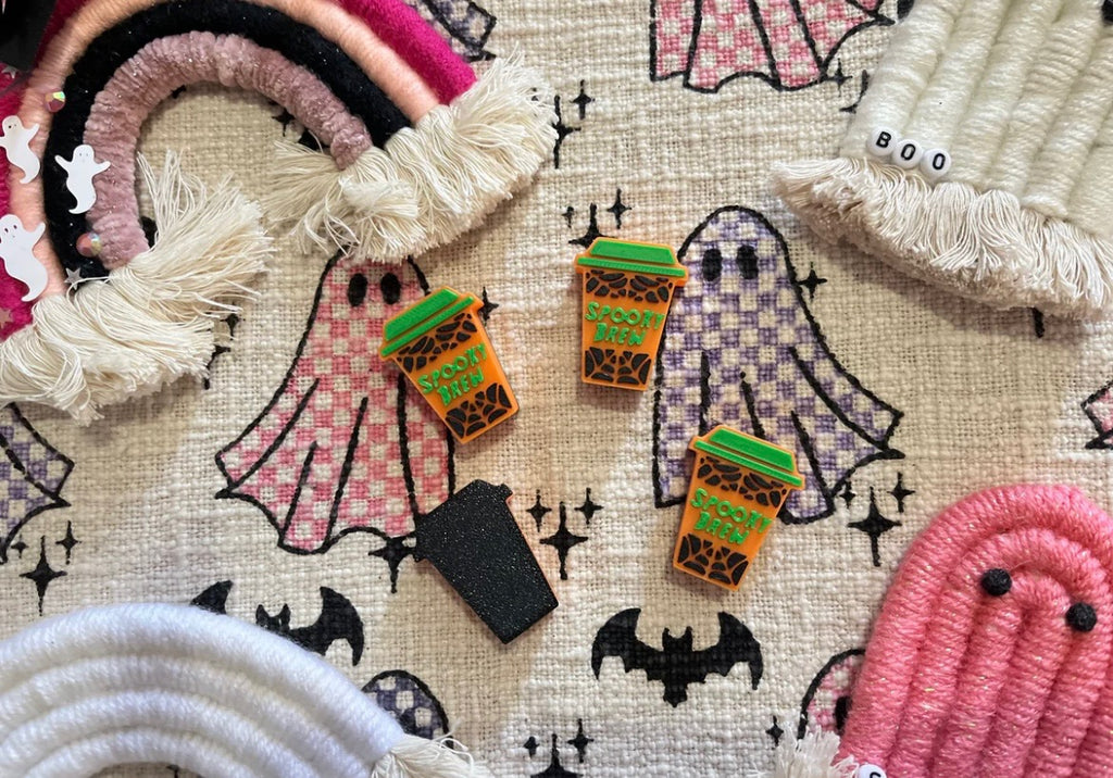 SPOOKY BREW 3D STRAW TOPPERS | WHOLESALE