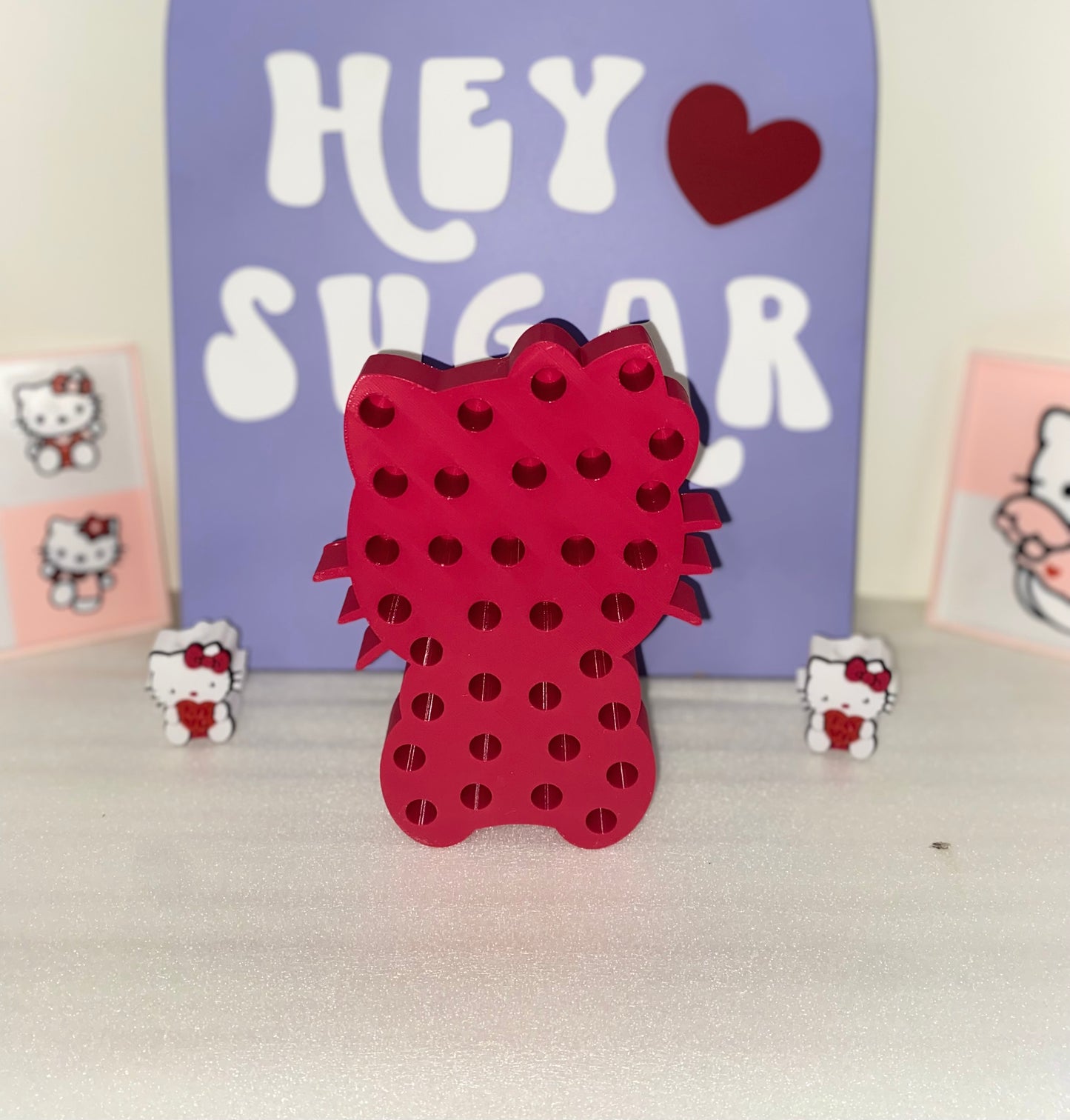 KITTY PEN STAND | 3D MODEL