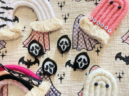 GHOST FACE | 3D STRAW TOPPER | WHOLESALE | SINGLE