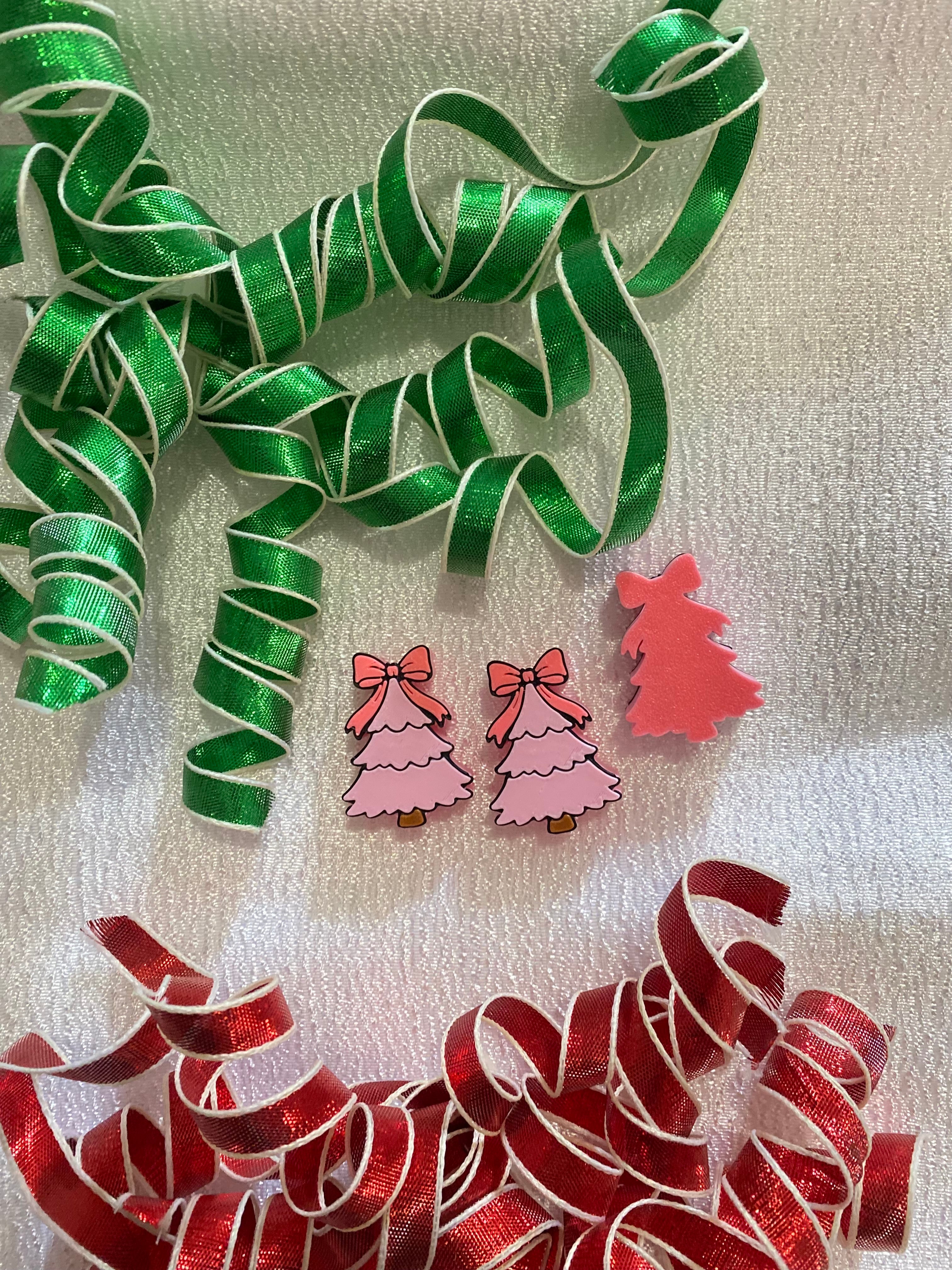 PINK TREE | 3D STRAW TOPPER | SINGLE