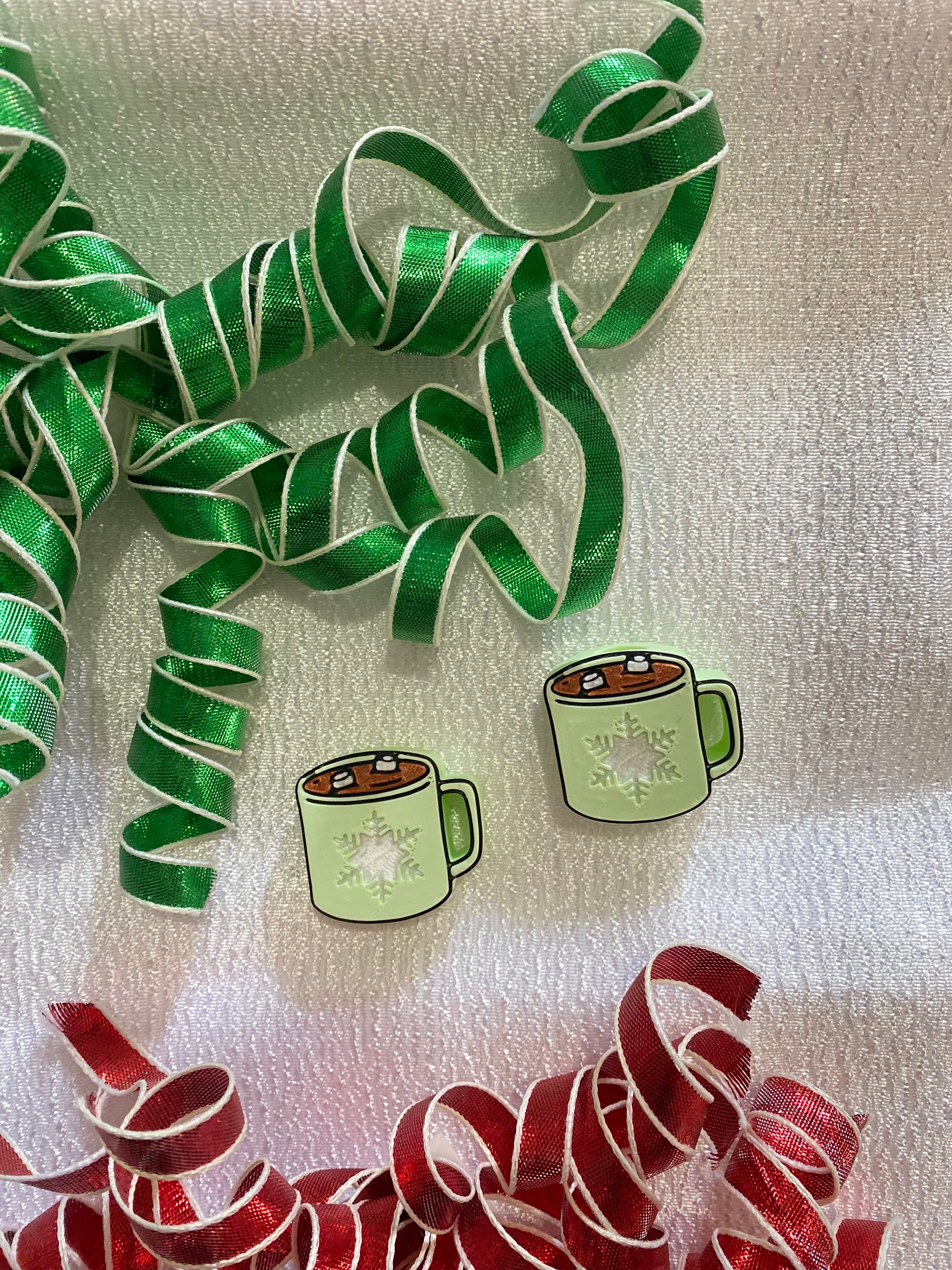 SNOWFLAKE MUG | 3D STRAW TOPPER | SINGLE