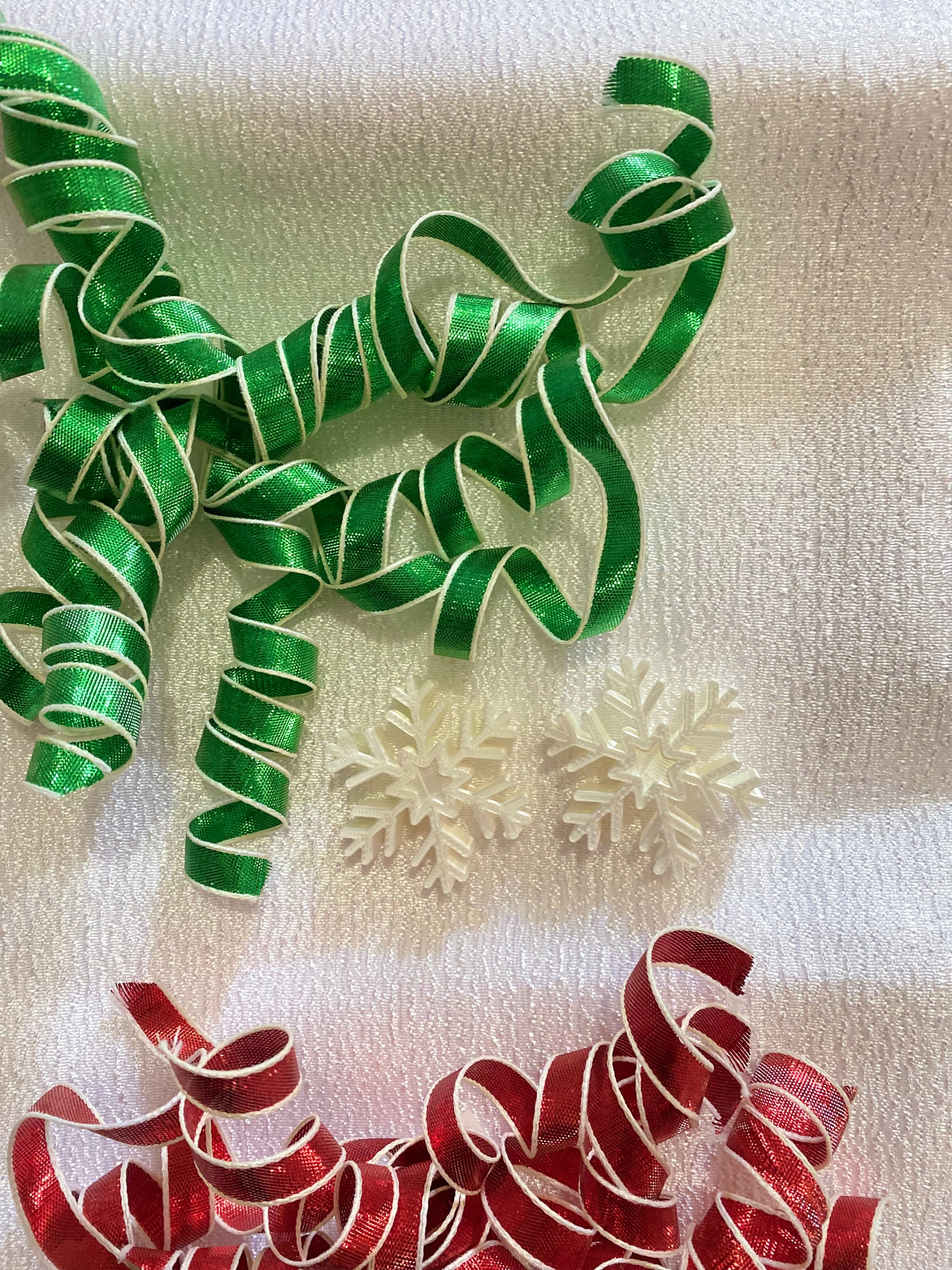SNOWFLAKE | 3D STRAW TOPPER | SINGLE