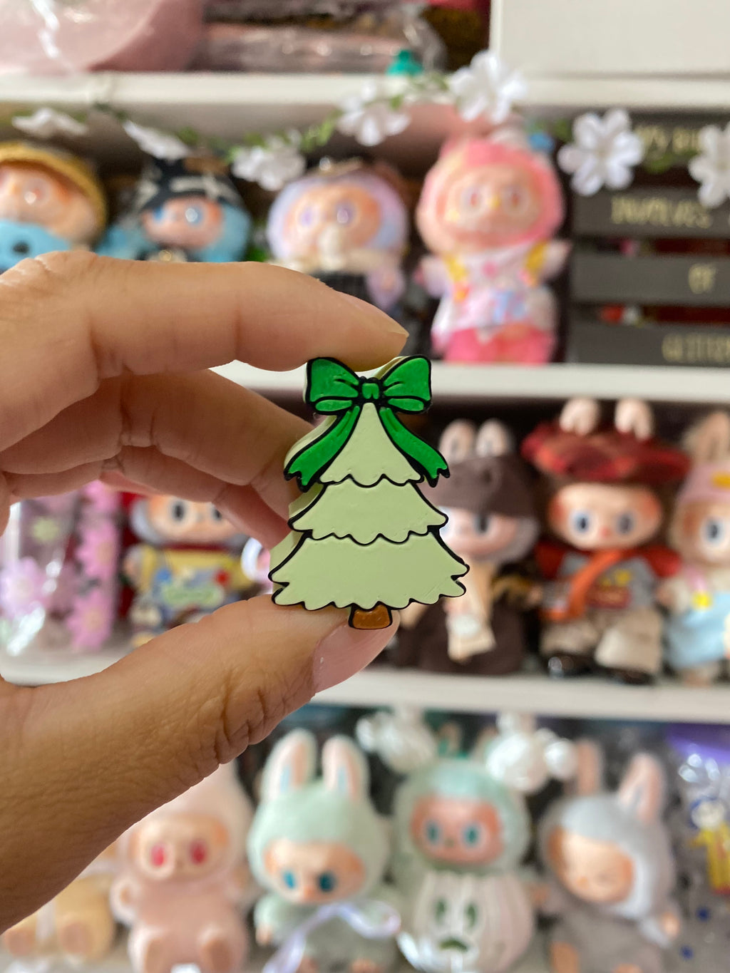 GREEN TREE | 3D STRAW TOPPER | SINGLE