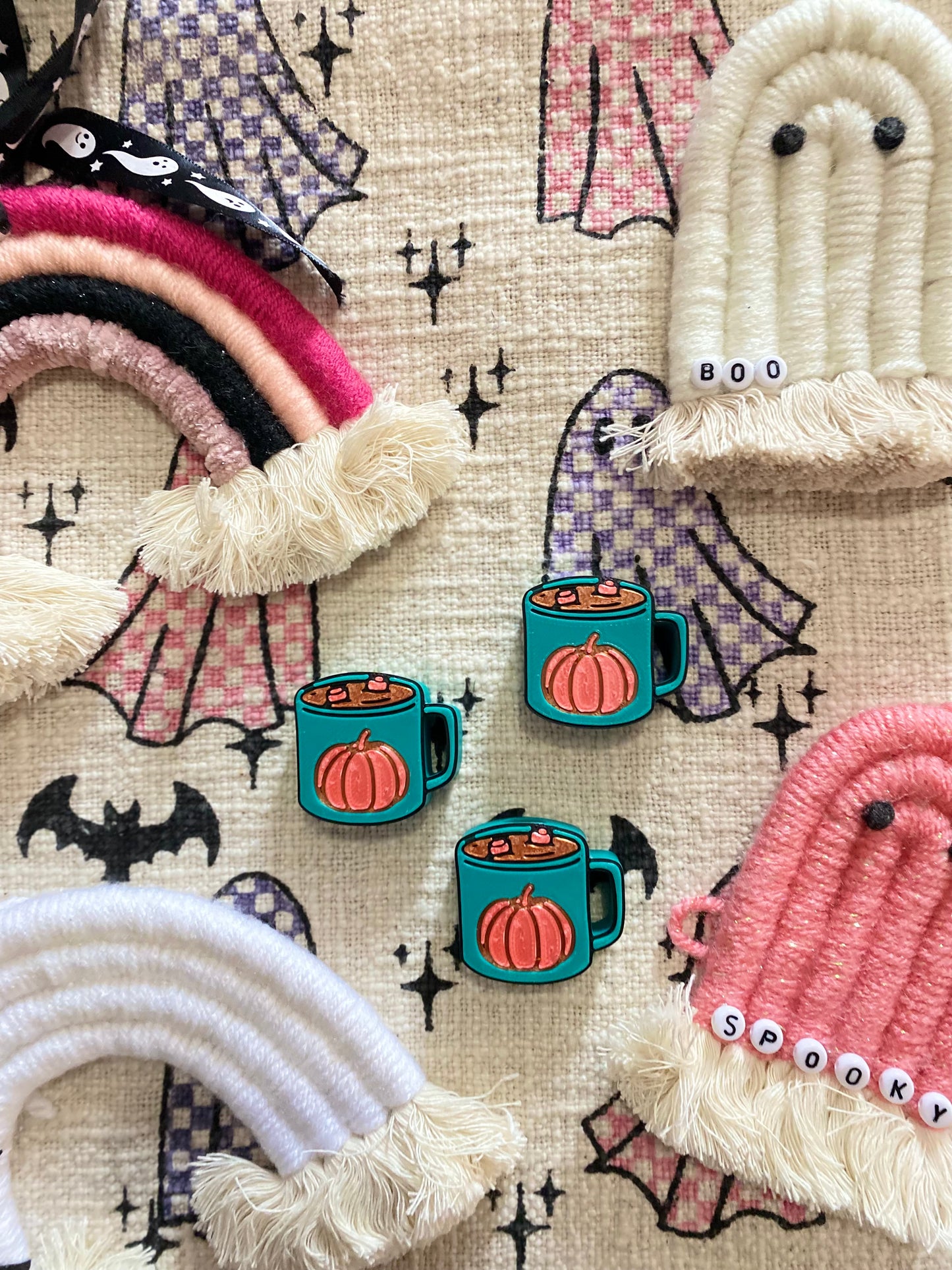 PUMPKIN MUG | 3D STRAW TOPPER | WHOLESALE | SINGLE