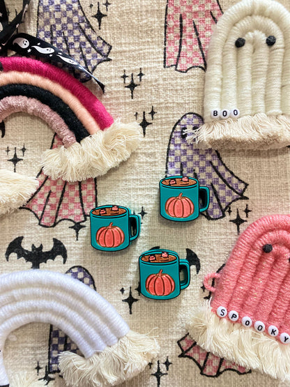 PUMPKIN MUG | 3D STRAW TOPPER | WHOLESALE | SINGLE