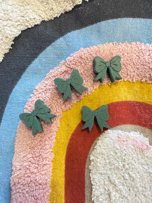 COQUETTE | GLITTER GREEN | 3D STRAW TOPPER | WHOLESALE | SINGLE